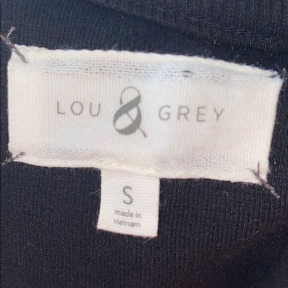 Lou & Grey Floral Print Design Pullover Sweater Feminine Casual Boho Work - Picture 6 of 9